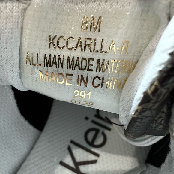 Calvin Klein Carlla athletic running shoes brown size 8 NWOT - Picture 6 of 13